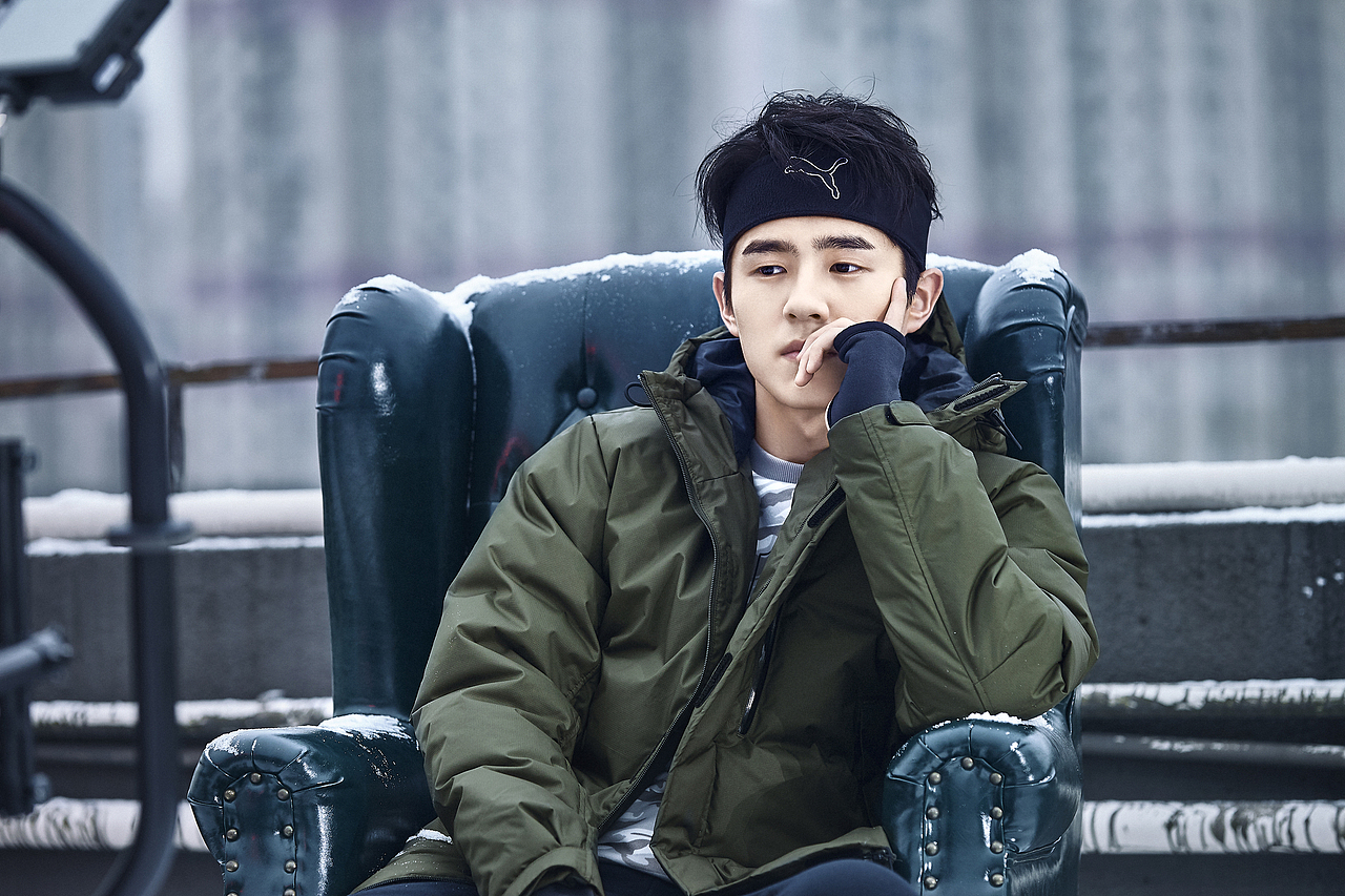 摄影作品puma彪马bts刘昊然