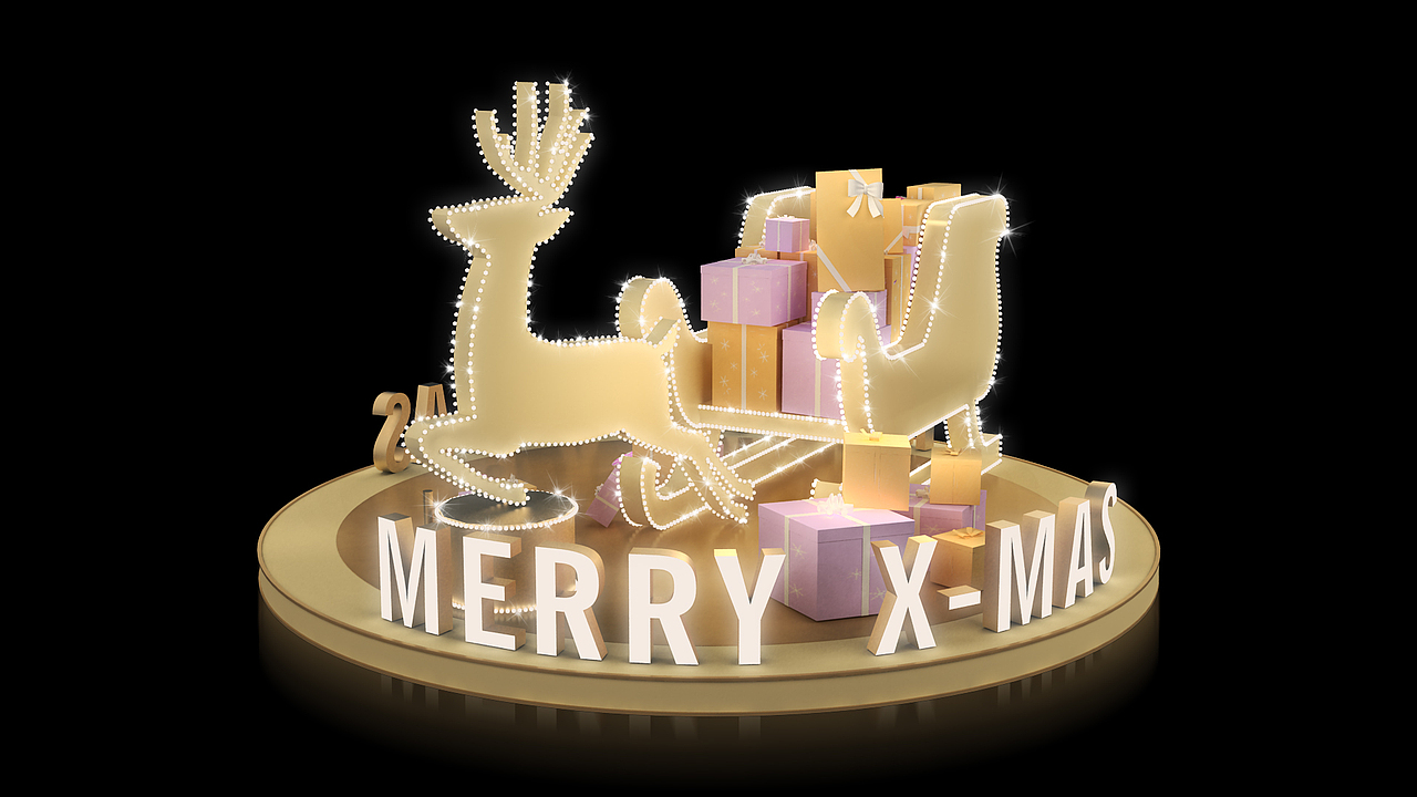 绿景NEO圣诞美陈（图ZODY2ODY5NTI=） - 展陈设计 - 站酷设计师yukiyuyuyu原创素材 - 站酷ZCOOL