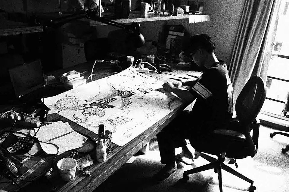 king never die手绘创作