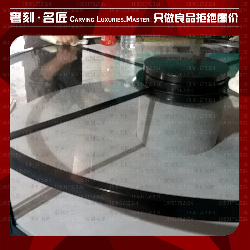 翡翠手镯中式金属珠宝展示柜台-奢刻名匠厂展示设计