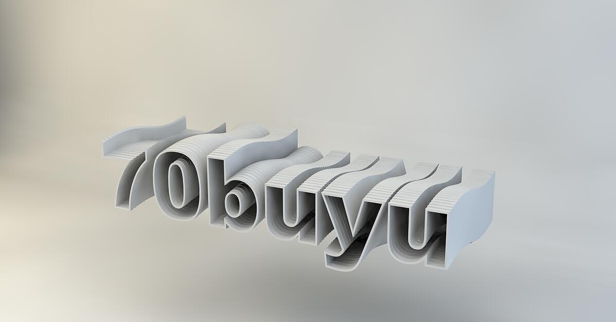 LOGO片头/C4D字体动画练习之70buyu（图ZNzk0MjQ2NDQ=） - 其他 - 站酷设计师马蛋的浮浮原创素材 - 站酷ZCOOL