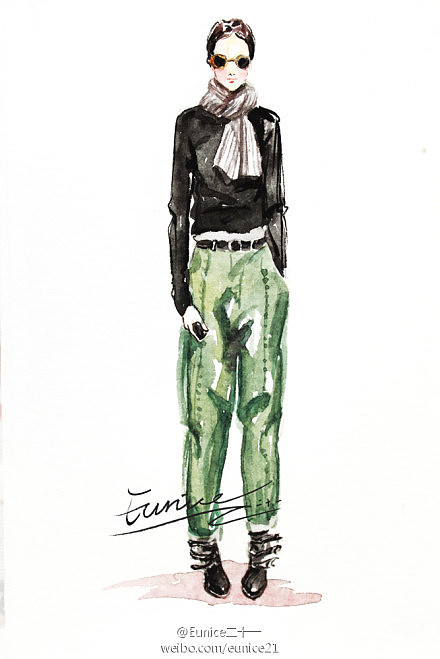 21时装插画{4}