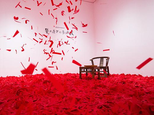 萤火虫下的剪纸展 北京站