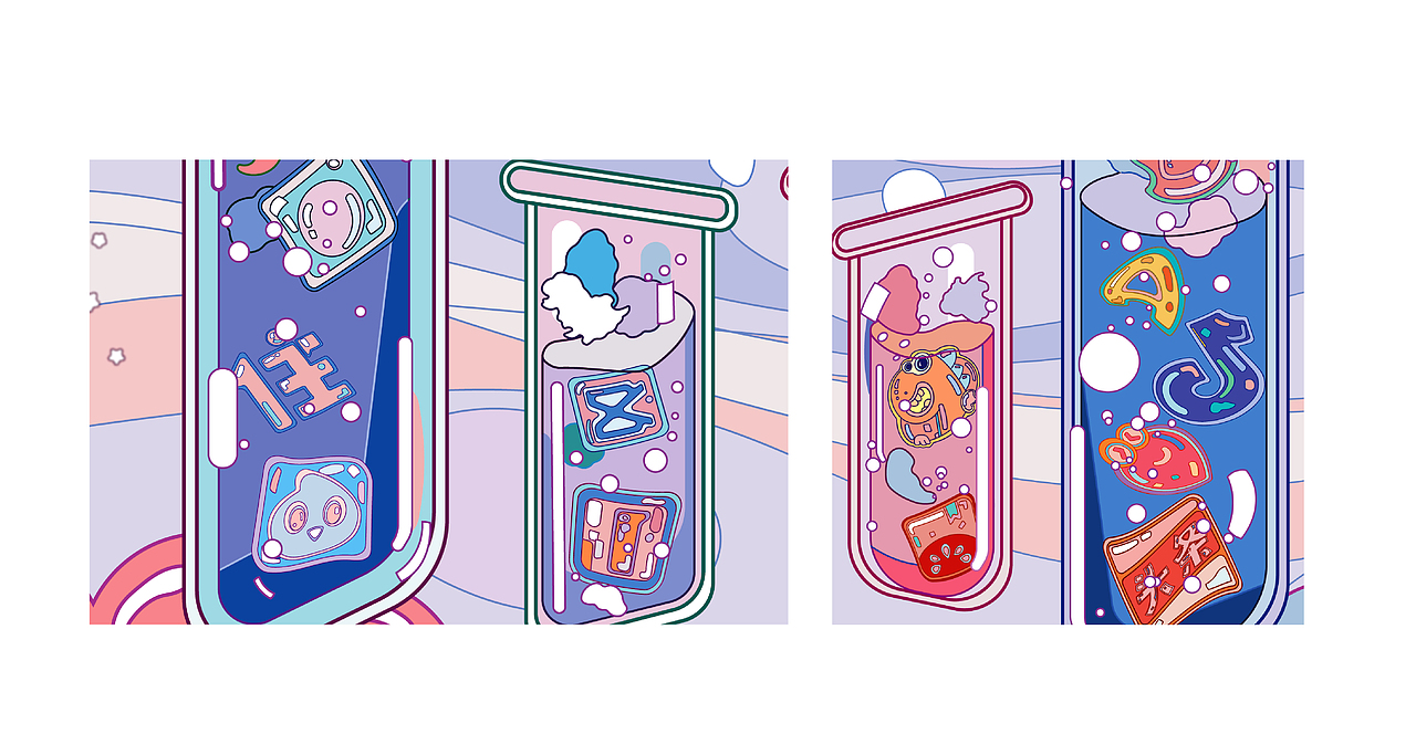 《字节跳动-奇妙反应》（图ZMjI0MjQwNzcy） - 海报 - 站酷设计师真鹤Andrew原创素材 - 站酷ZCOOL