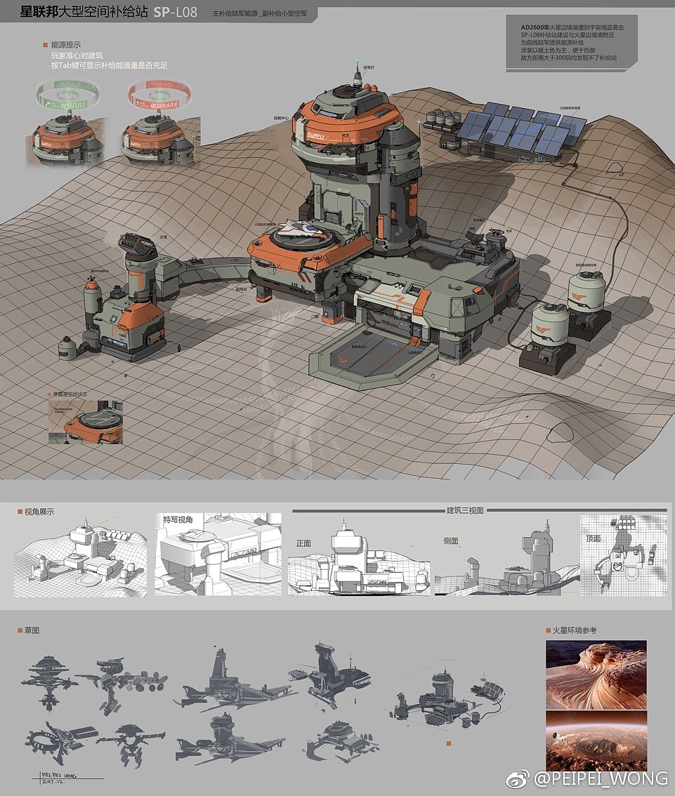 2017的科幻作品练习（图ZMTAxNTQ0MTAw） - 概念设定 - 站酷设计师PEIPEI_WONG原创素材 - 站酷ZCOOL