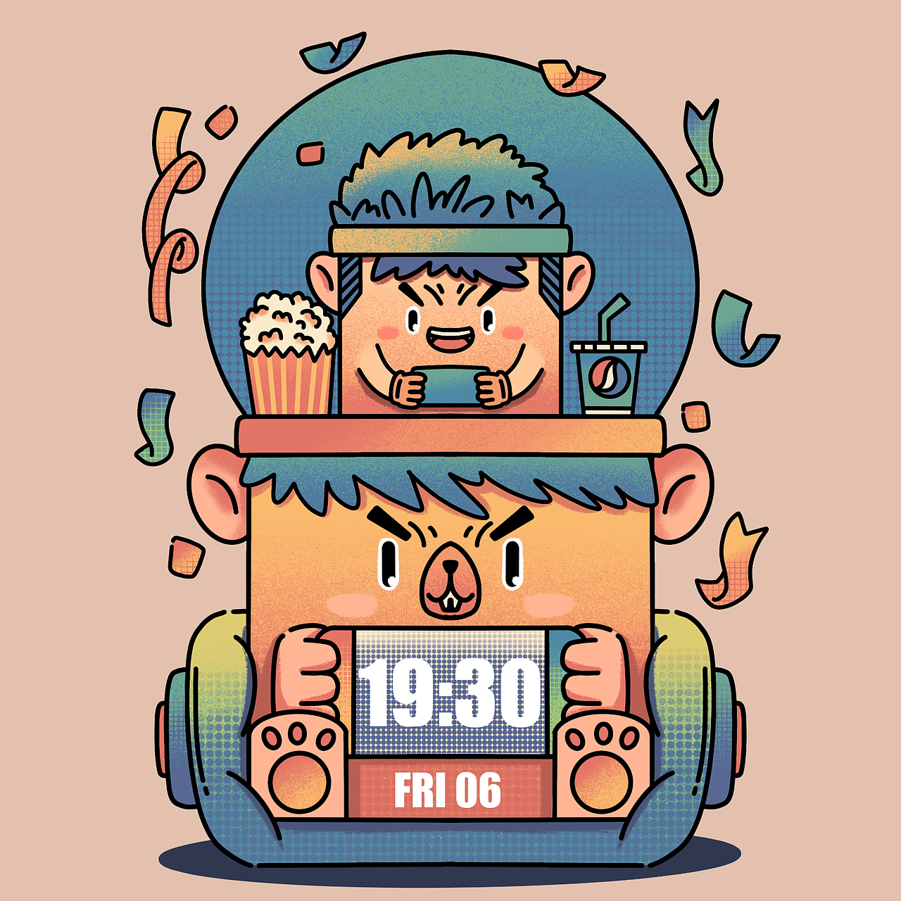 oppo watch 自律的时间（图ZMjAzODMyMjY0） - 主题/皮肤 - 站酷设计师大脑荷载原创素材 - 站酷ZCOOL