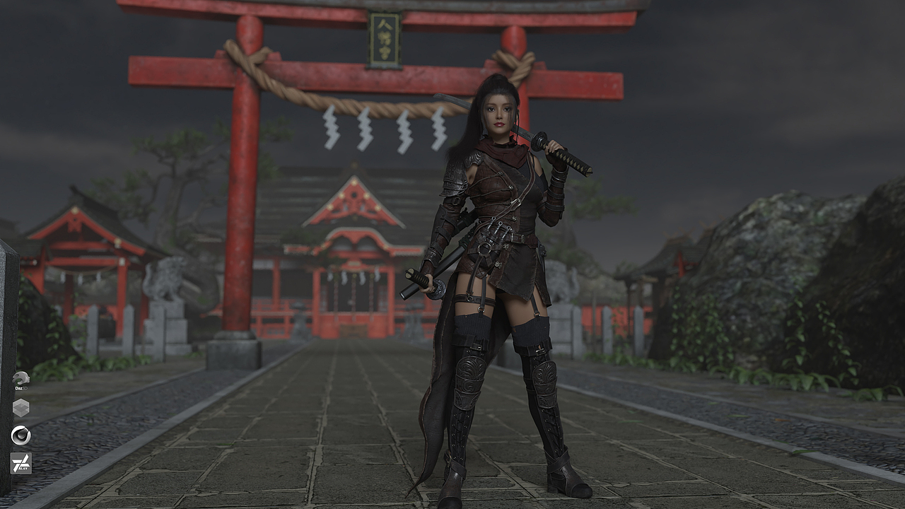 C4D Redshift 角色渲染小练习（图ZMjIzMTU1NTMy） - 人物/生物 - 站酷设计师ganjinlong原创素材 - 站酷ZCOOL