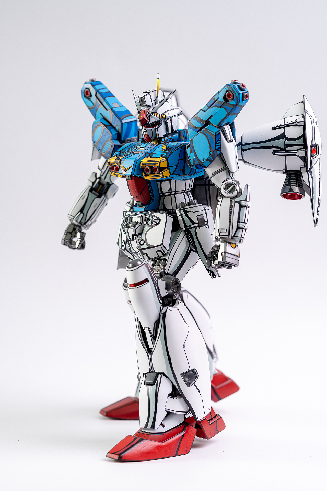 高达 pg GP01 瞎涂（图ZMTkyMjY1NjU2） - 手办/模玩 - 站酷设计师胶脑原创素材 - 站酷ZCOOL