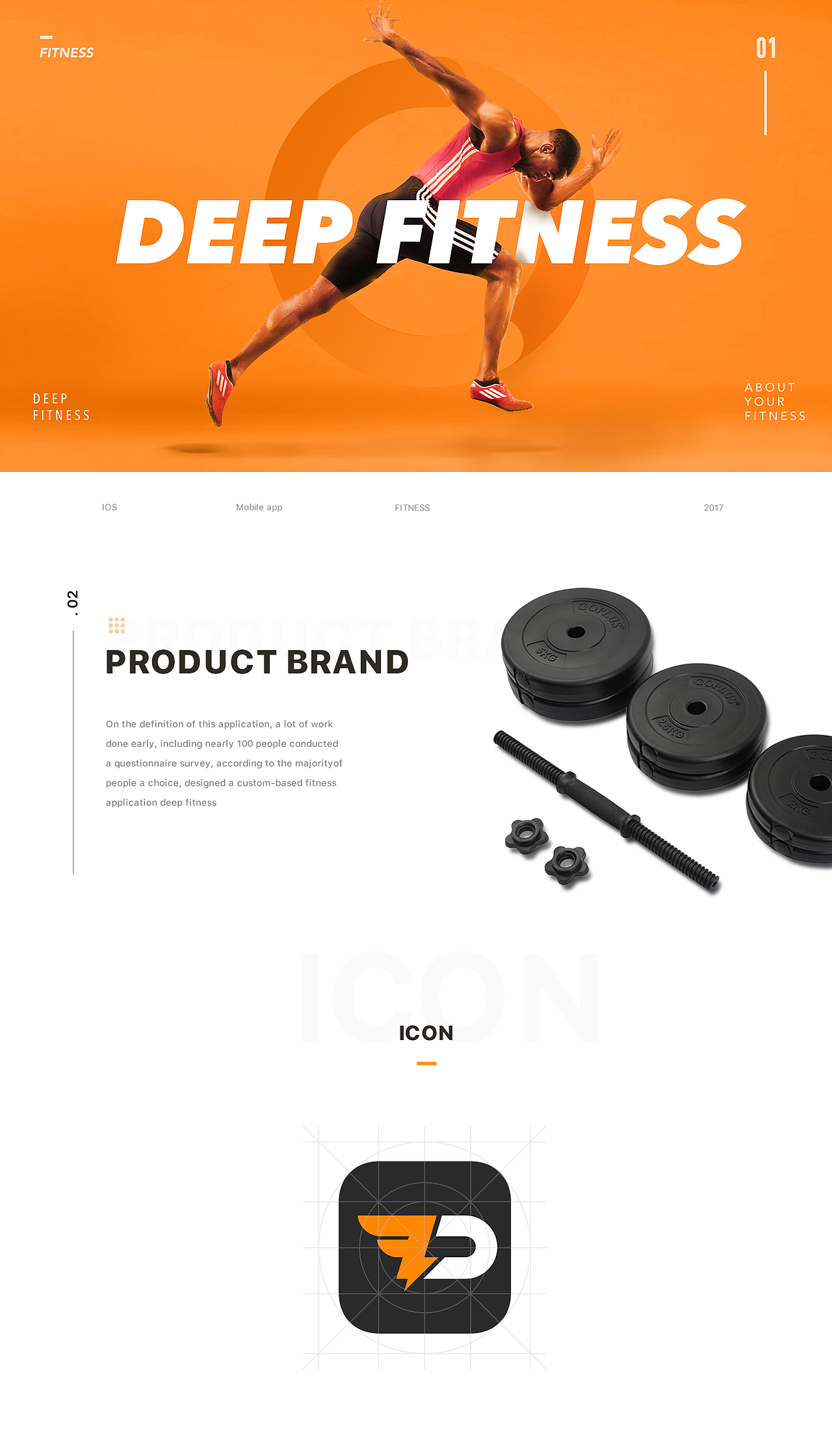 Deep Fitness App Design（图ZODQyNzcwODQ=） - APP界面 - 站酷设计师zanwei_guo原创素材 - 站酷ZCOOL