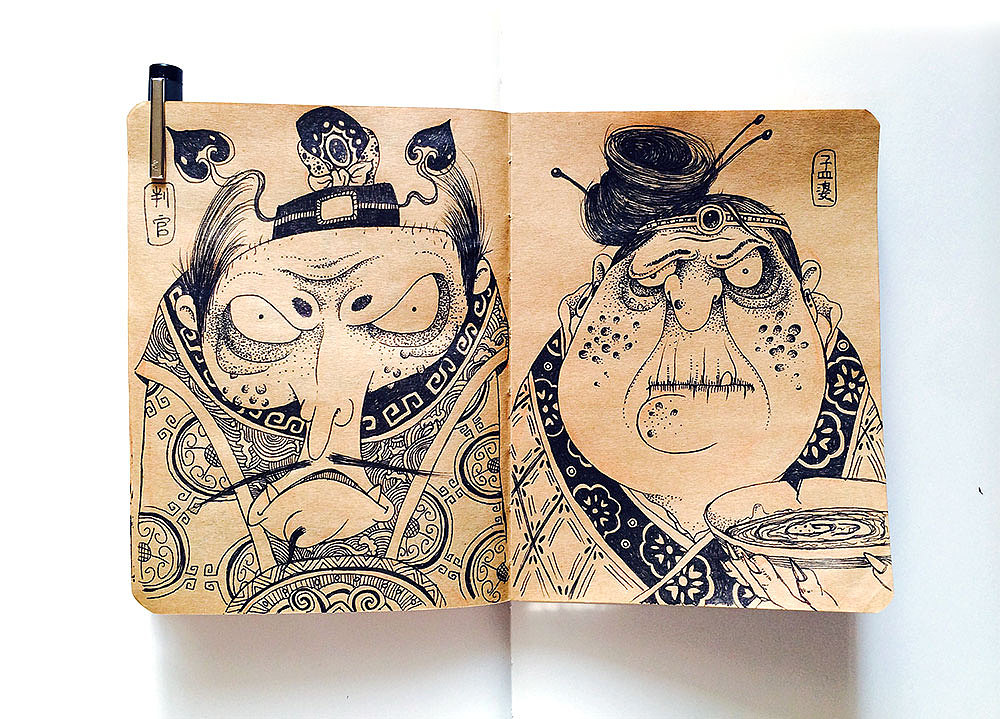 判官:“画地为牢,画圈让你死”
孟婆:“来碗汤忘掉青春年少的是是非非”