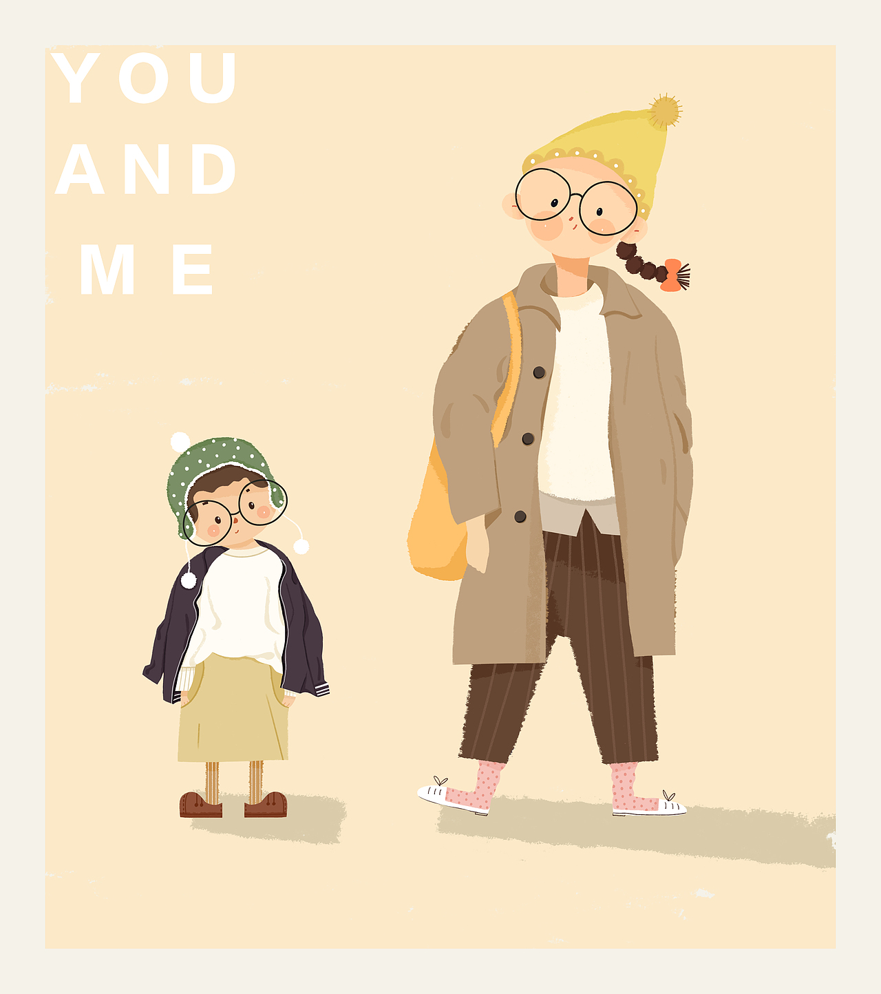 我和你 系列插画练习