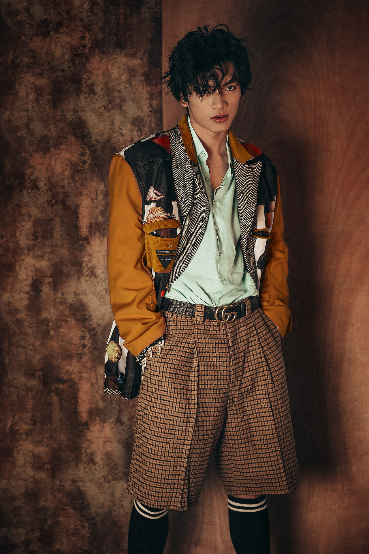 男装个性复古色调