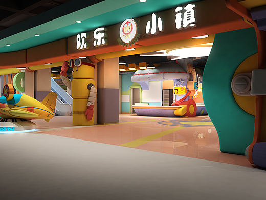 游乐园夜灯光（个人主页-ZNTU5NDU1NjQ=） - 建筑/空间 - 站酷设计师一介光原创素材 - 站酷ZCOOL