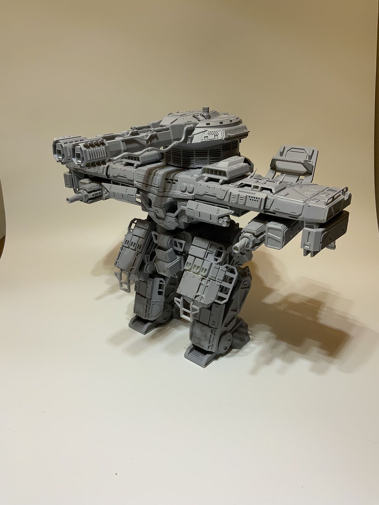 战斗泰坦游戏 堡垒机甲还原 +实体化模型制作