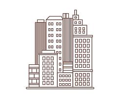 線性圖標(biāo)-建筑
