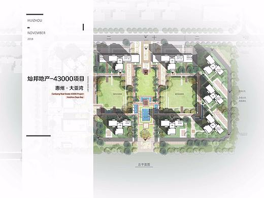 惠州大亚湾灿邦地产-43000项目-住宅景观设计