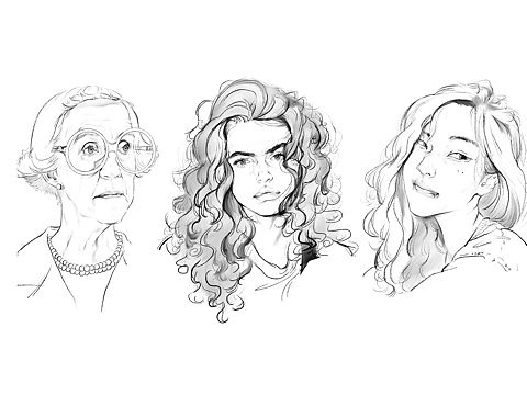 开始自己的日更之旅～头像速写打卡