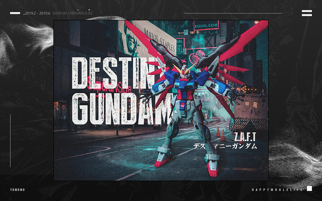 万代/寿屋 模型摄影与后期排版练习