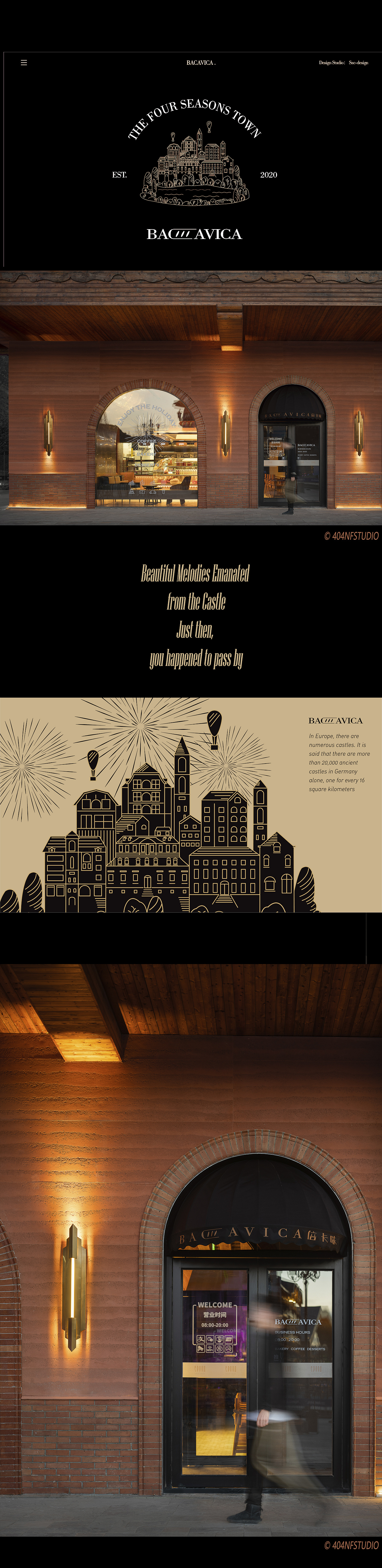 【布道作品】古堡庆典 | BACVACA 烘焙坊（图ZMzI2MDQyMzQ4） - 酒店餐饮设计 - 站酷设计师布道设计原创素材 - 站酷ZCOOL