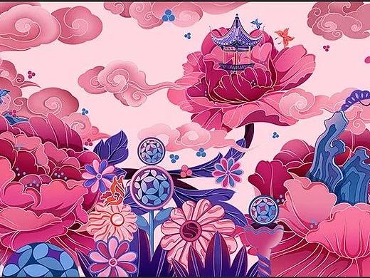 牡丹亭:梦境甜觅后花园系列