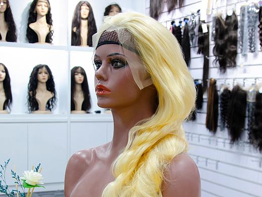 假发产品拍摄美工