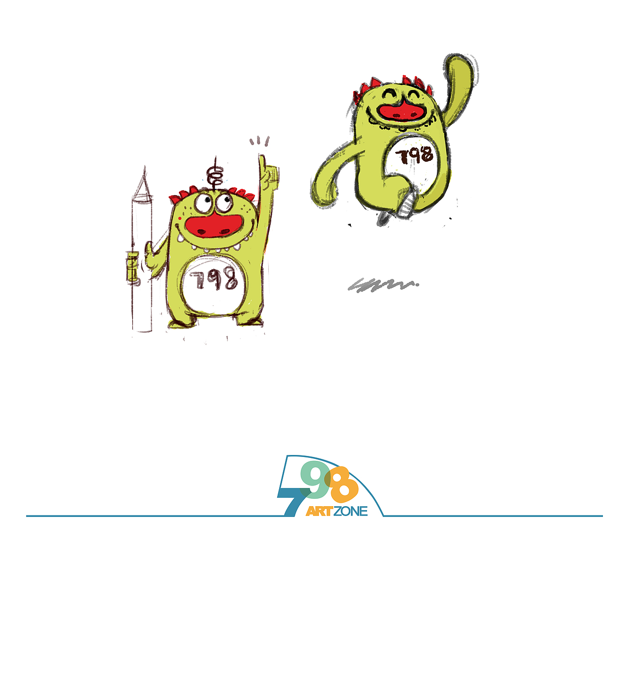 Now·闹——798吉祥物设计（图ZMjA5Mjg5NDc2） - IP形象 - 站酷设计师汗牛苏苏原创素材 - 站酷ZCOOL
