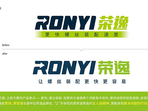 昆山荣逸自动化公司品牌设计|vi设计|logo设计