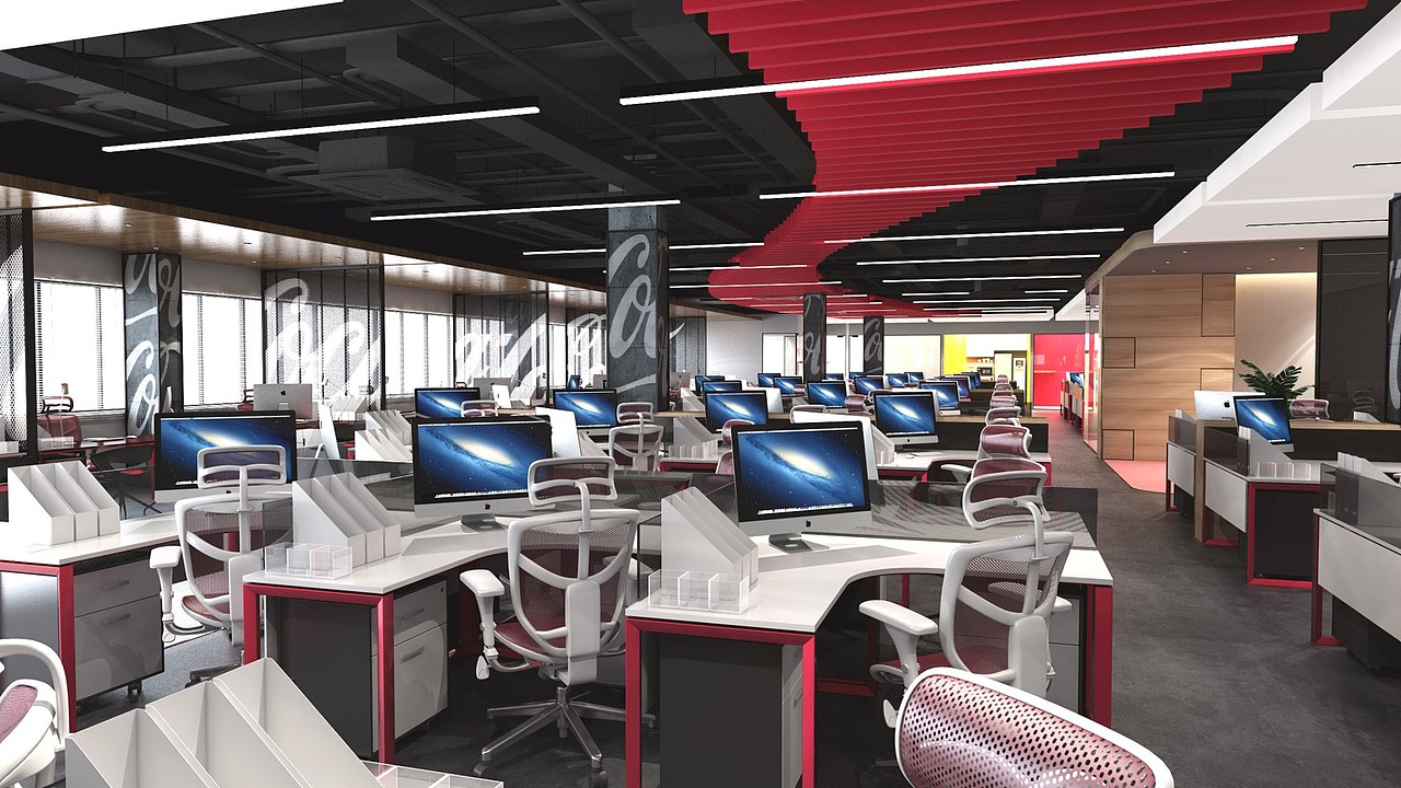 太古可口可乐办公室升级