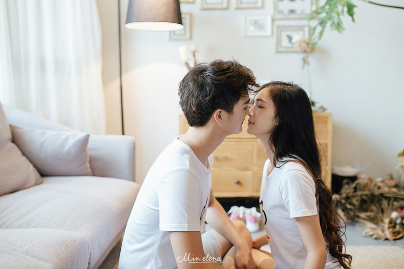 幸福就是有你陪我一起穿情侣装（图ZNTIzMTM3ODQ=） - 人像摄影 - 站酷设计师敏elena原创素材 - 站酷ZCOOL