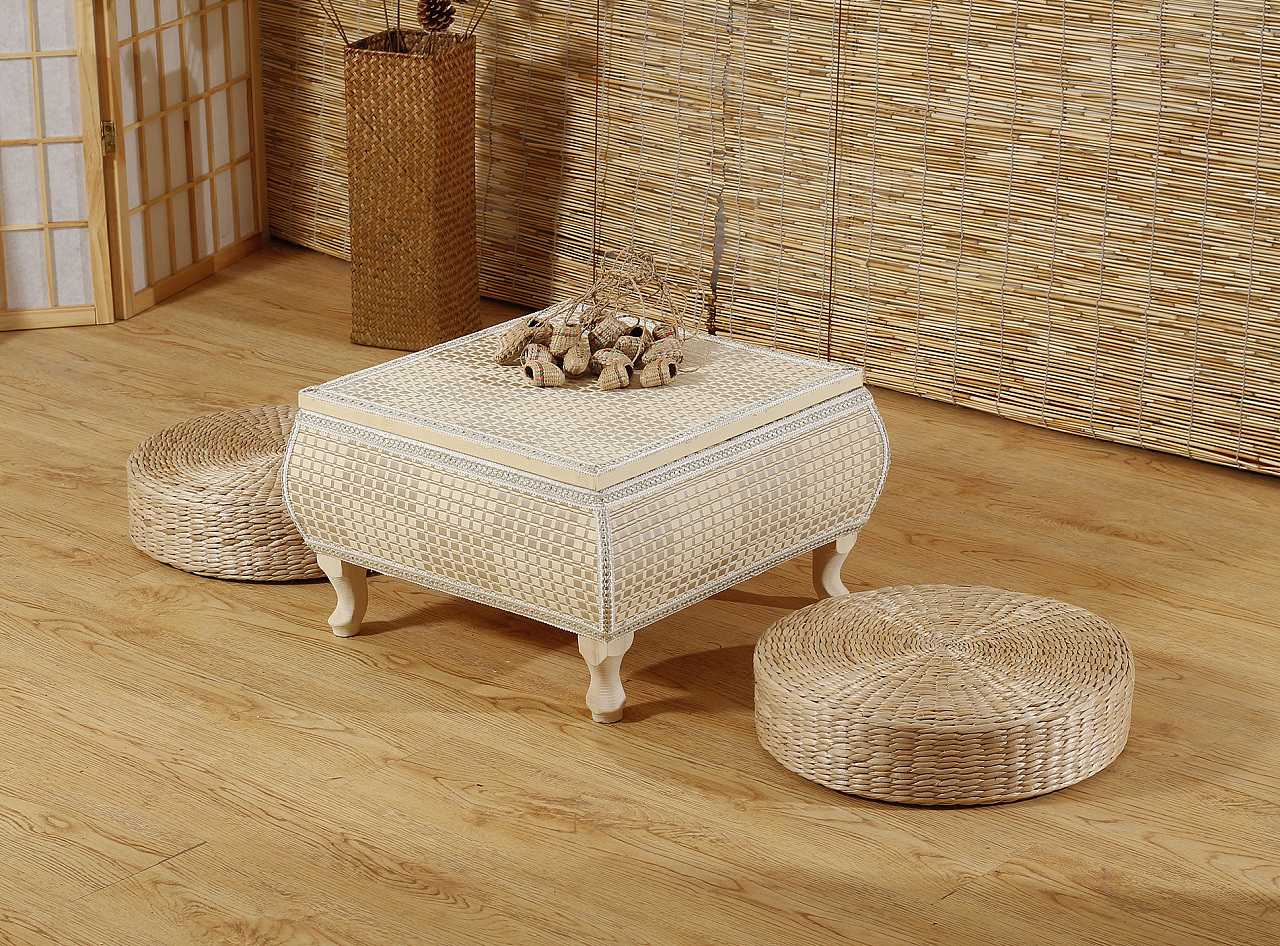 草编茶几系列拍摄丨尝试着拍大一点的物件,请多指正