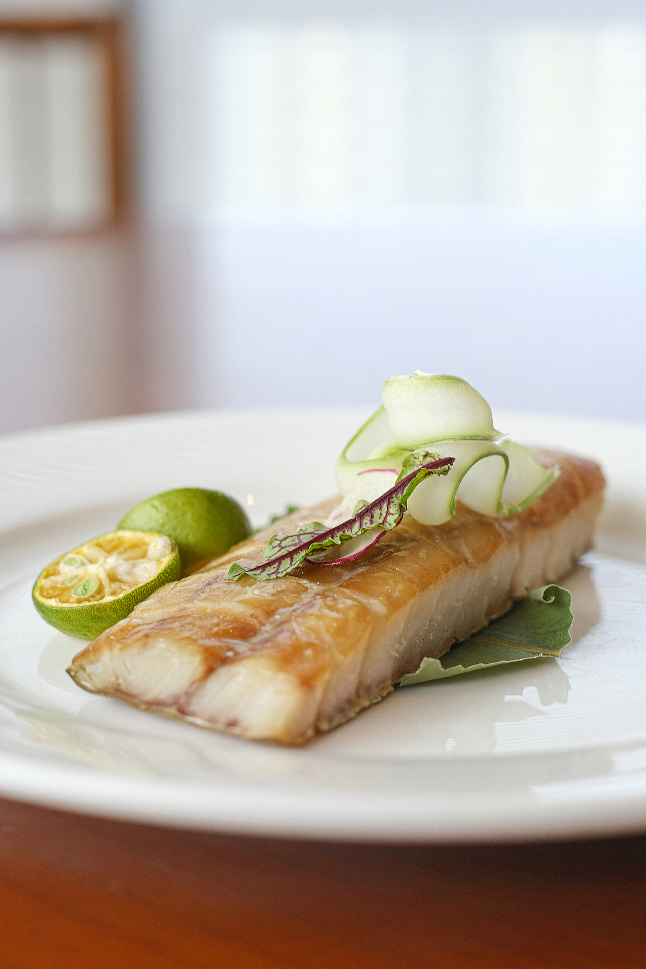 拍摄后期米其林餐厅中餐