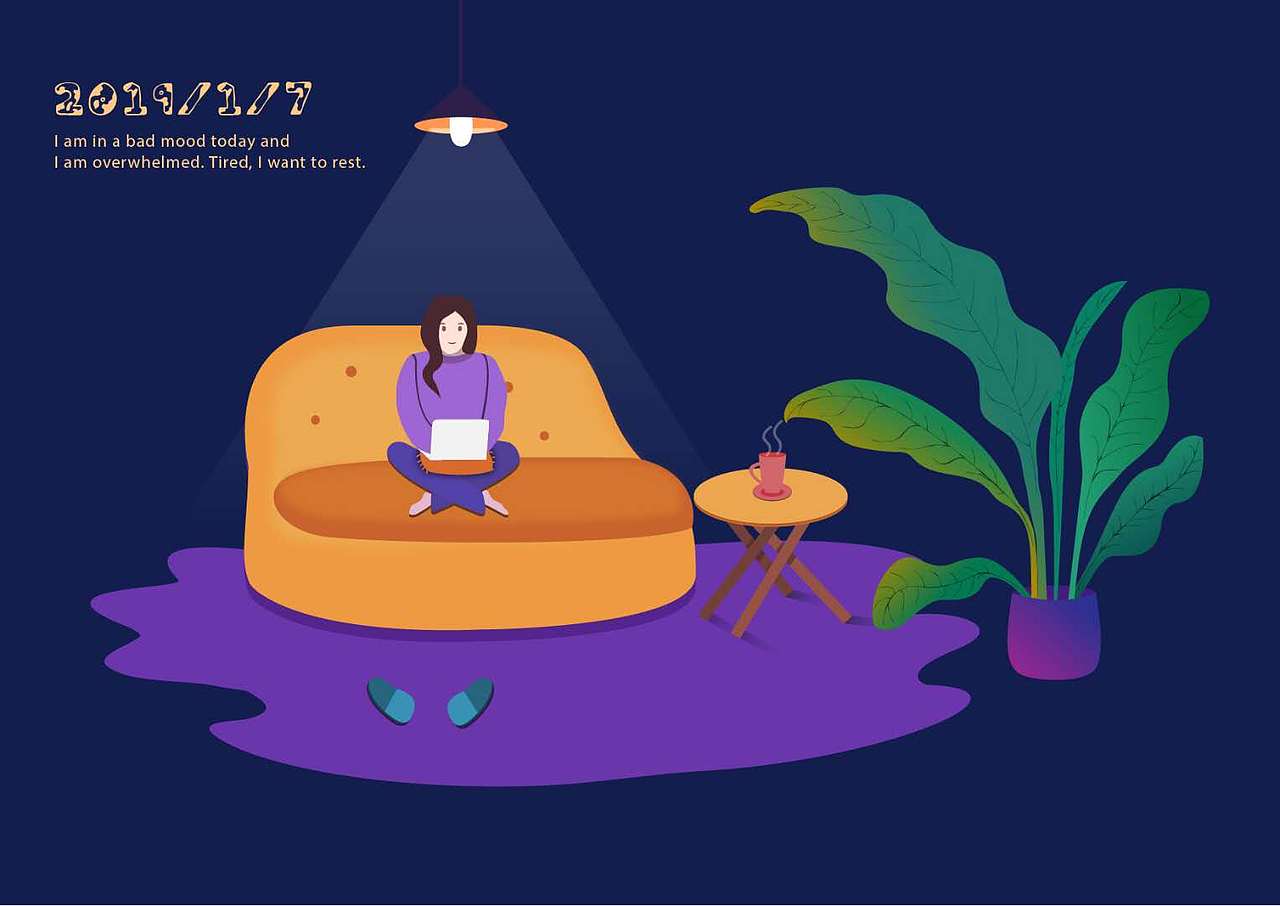 插画（图ZMTUwMDM3MTA0） - 创作习作 - 站酷设计师一簪花原创素材 - 站酷ZCOOL