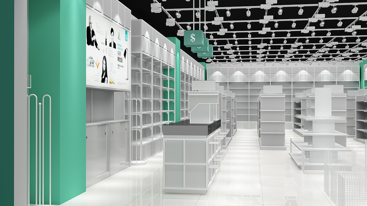 饰品店 优品货架 饰品店货架（图ZMjAwNDQzMzc2） - 展陈设计 - 站酷设计师广州壹品道具原创素材 - 站酷ZCOOL