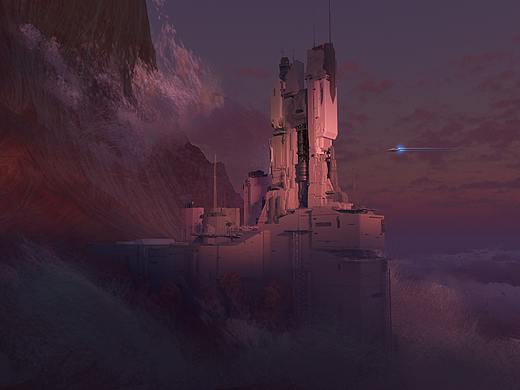 科幻建筑练习（个人主页-ZNDI0NzQ5NTI=） - 概念设定 - 站酷设计师晓杰_略略略原创素材 - 站酷ZCOOL