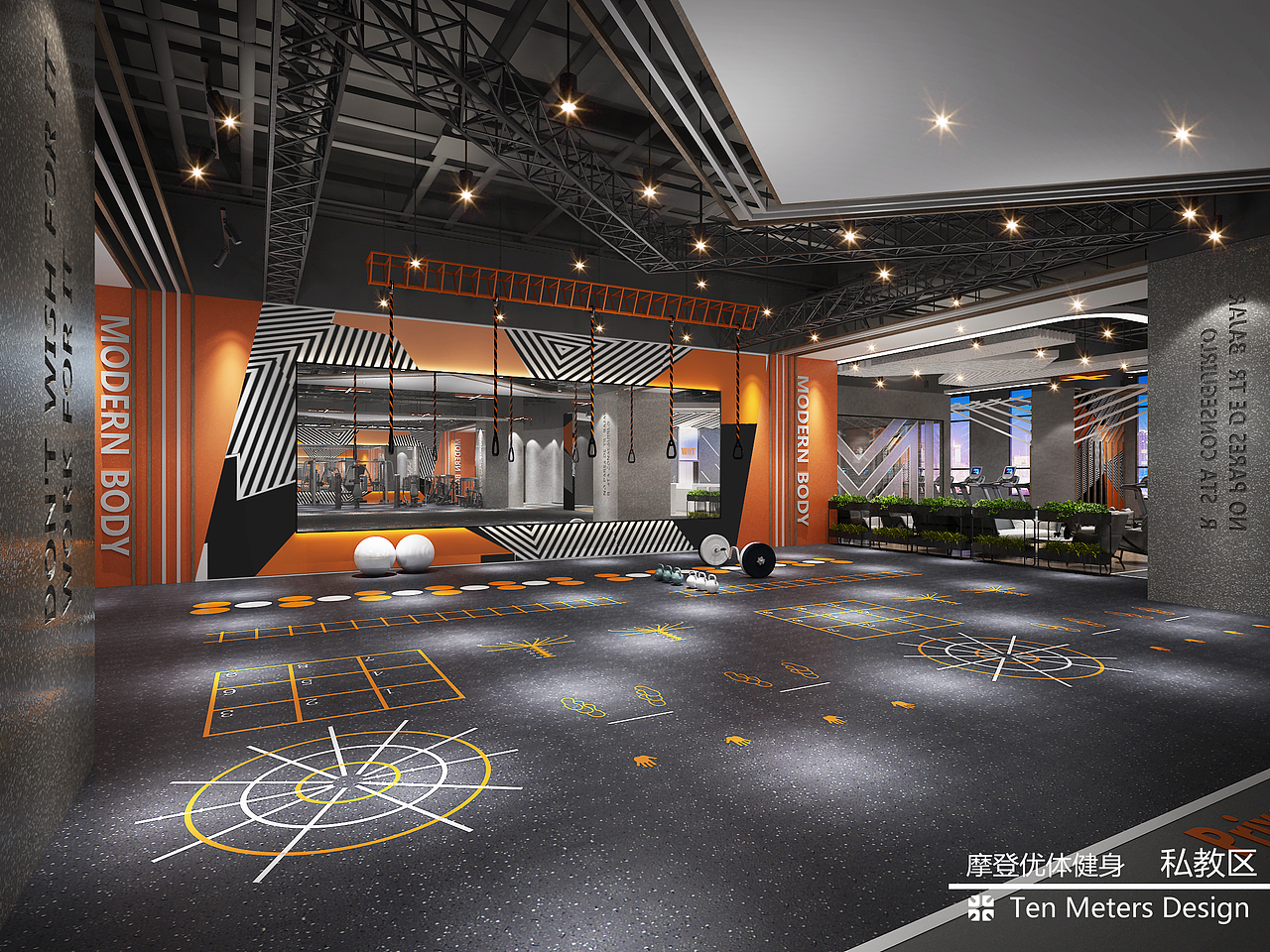 摩登优体健身（图ZMjAwNzMwMzY4） - 家装设计 - 站酷设计师十米装饰原创素材 - 站酷ZCOOL