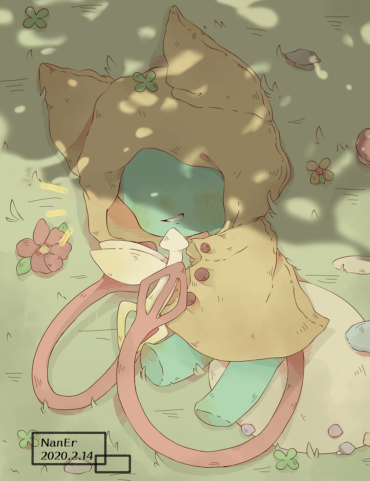 亚人（图ZMTk1NjU5NjY0） - 艺术插画 - 站酷设计师蝻尔原创素材 - 站酷ZCOOL