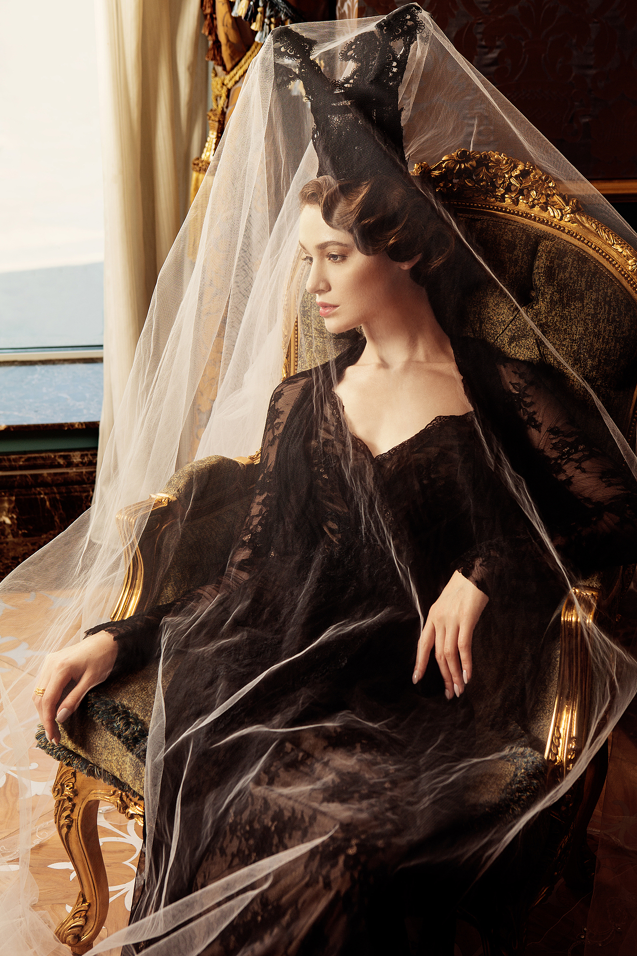 人像修图调色过程