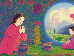 #AI创作实验室#少女的祈祷