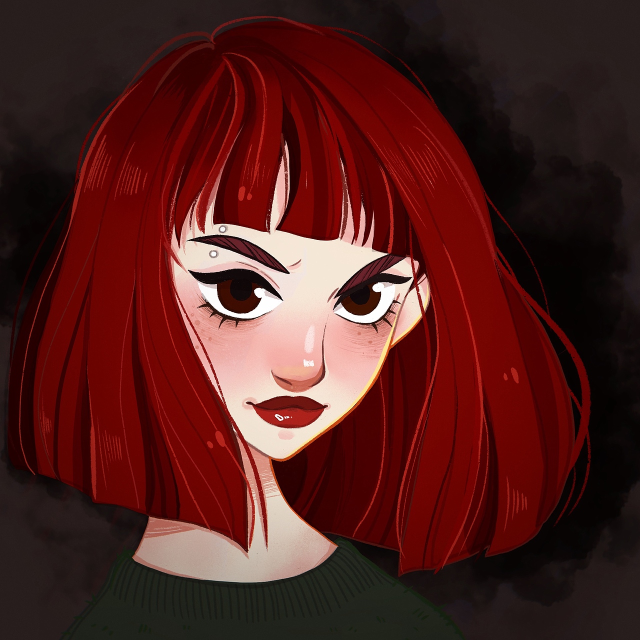 歐美風(fēng)人像手繪合集1（圖ZMTk1NjY5ODQ0） - 創(chuàng)作習(xí)作 - 站酷設(shè)計師東嶼原創(chuàng)素材 - 站酷ZCOOL