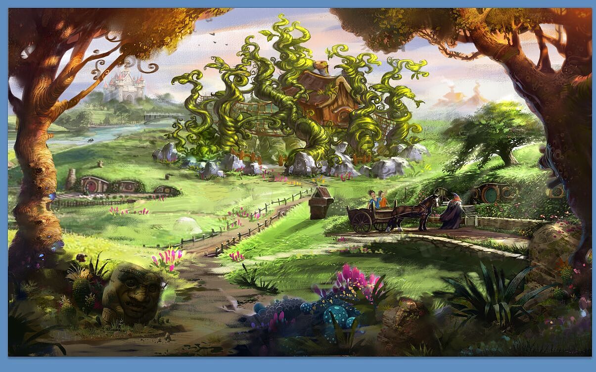 主题公园场景-概念设计