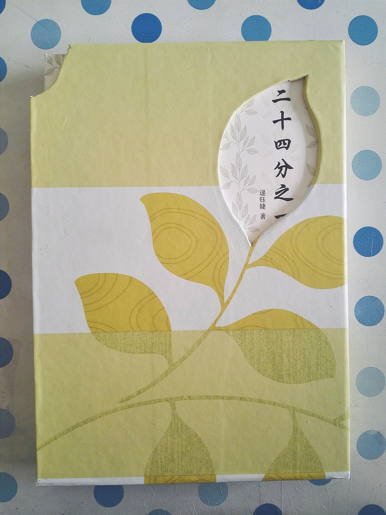 《二十四分之一》书籍装帧