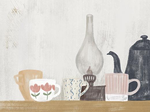 《角落》（個人主頁-ZMzkyOTgwNTI=） - 商業(yè)插畫 - 站酷設(shè)計師lien一原創(chuàng)素材 - 站酷ZCOOL