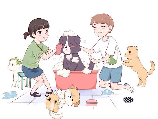 给自己的公众号画的小漫画
