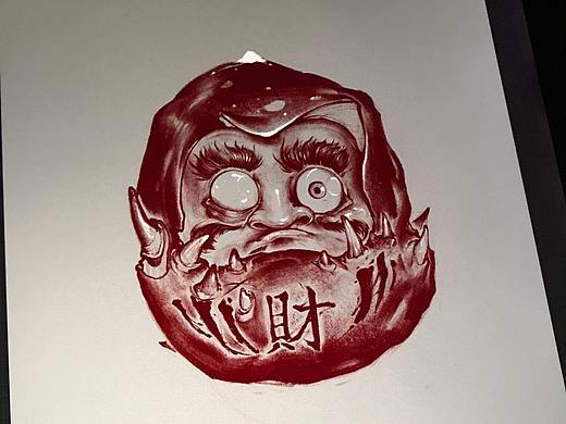 达摩蛋纹身tattoo刺青