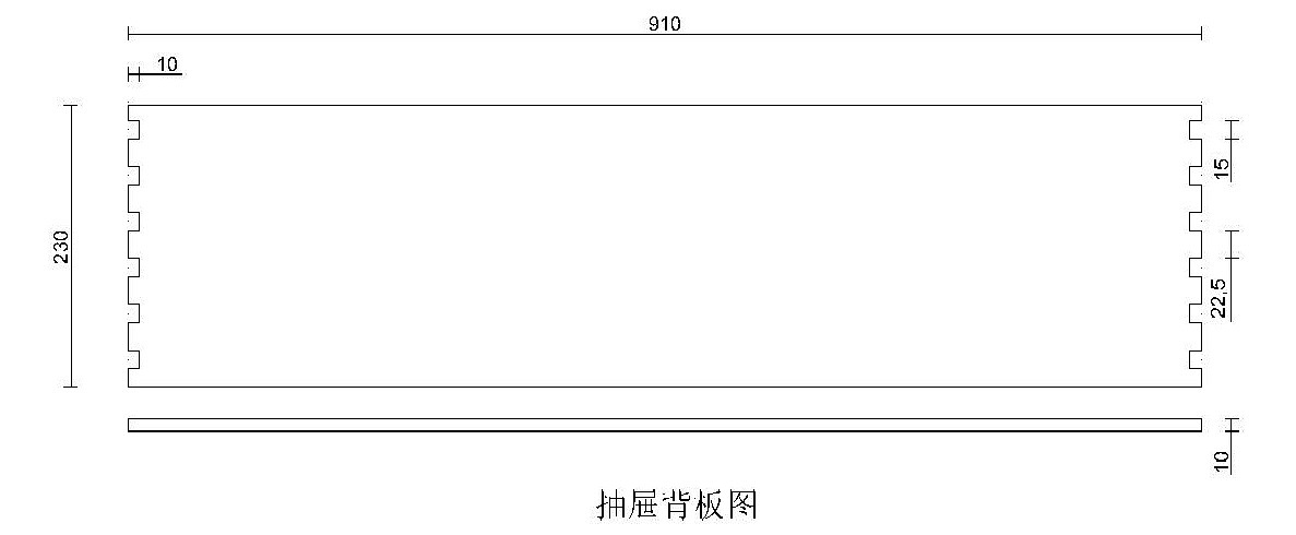 关于一整套柜子的设计图纸
