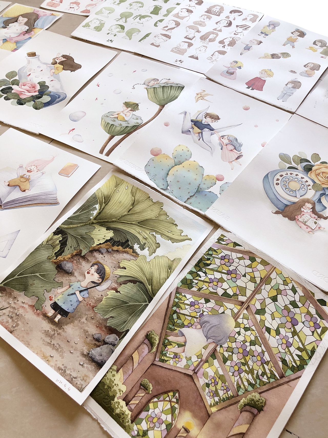 画作整理～（图ZMjA3OTE2Nzk2） - 绘本 - 站酷设计师三三有空原创素材 - 站酷ZCOOL