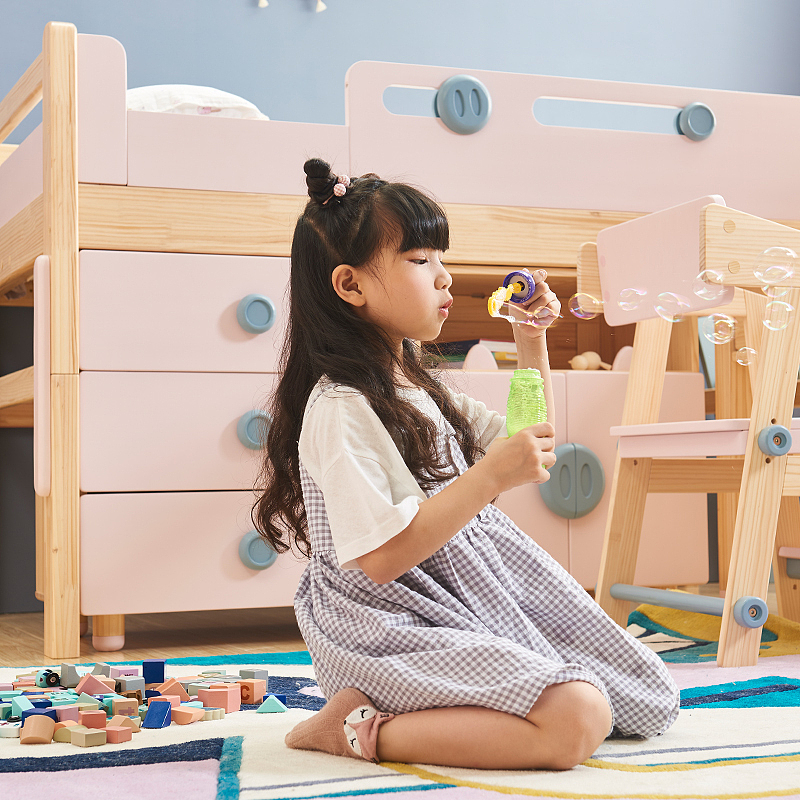 七叶木泡泡猪系列儿童家具