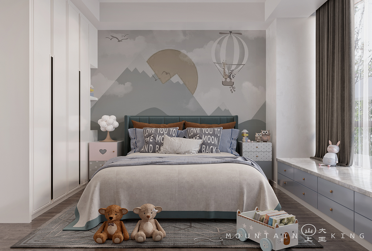 禅意蝉翼----新中式风格（别墅 • 盈峰翠邸）