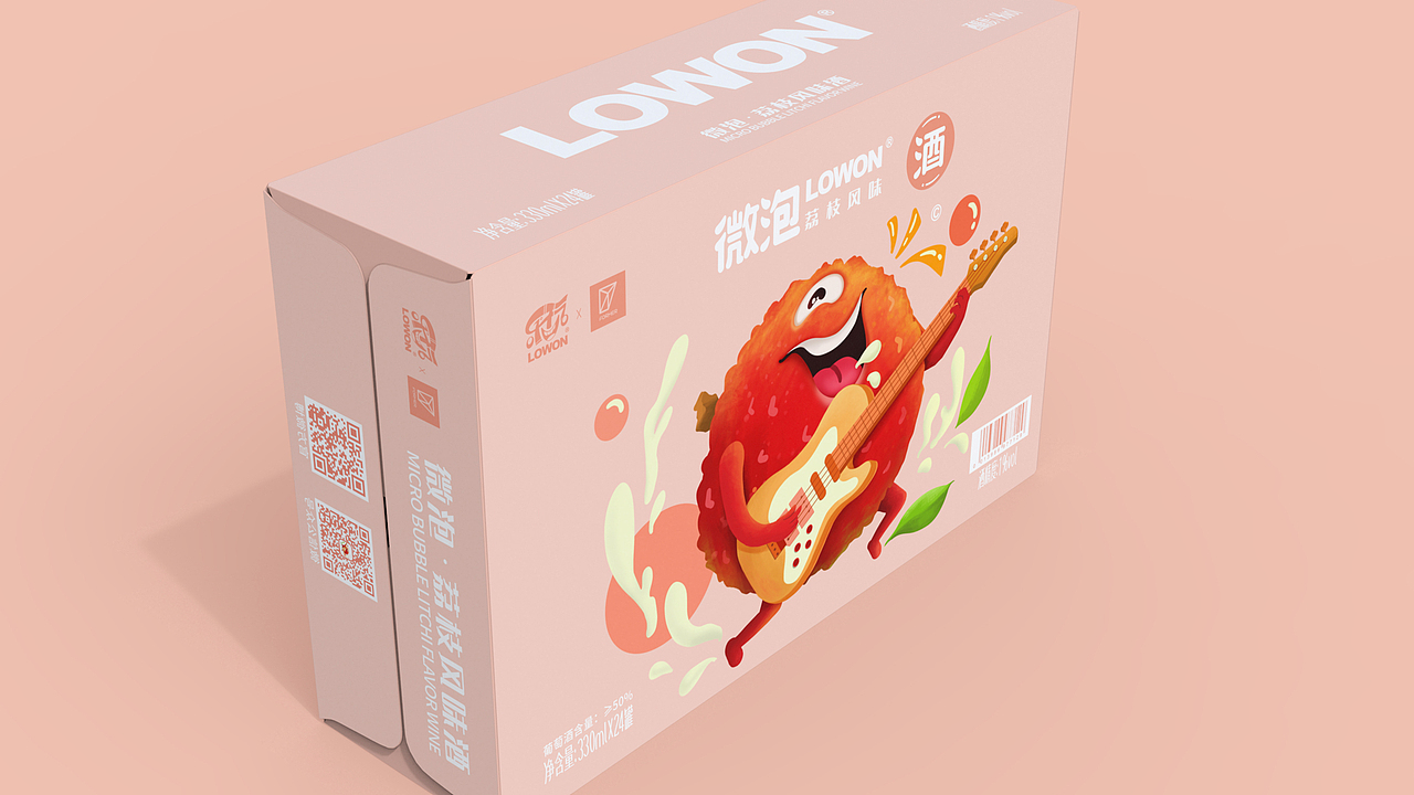 乐玩1度果酒标志及包装设计 | 创意 卡通 插画（图ZMjYyOTUyMDQ0） - 包装 - 站酷设计师FORMER1988原创素材 - 站酷ZCOOL