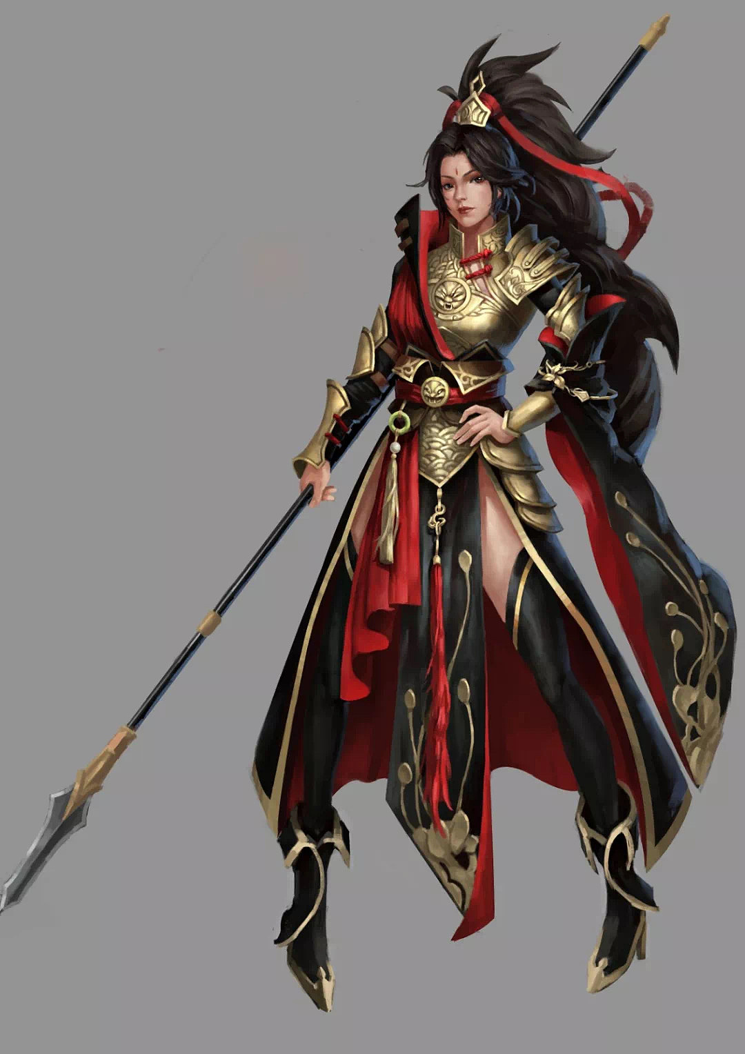 游戏角色原画（图ZMjA2NzQxMjI0） - 游戏原画 - 站酷设计师喵小白丶原创素材 - 站酷ZCOOL